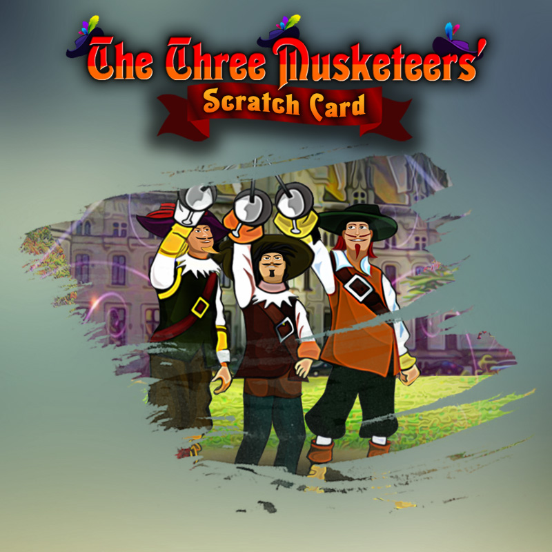 The Three Musketeers Scratch Card