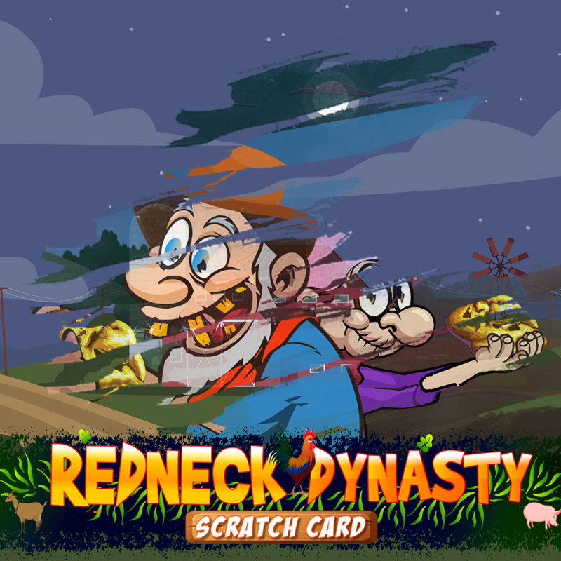 Redneck Dynasty Triple Jackpots Scratch Card