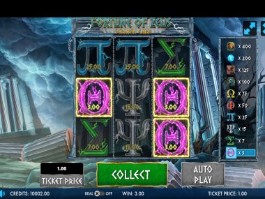 Fortune of Zeus - Scratch Card