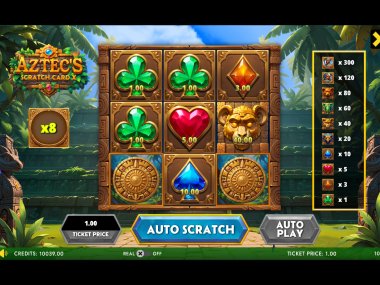 Aztec Scratch Card X