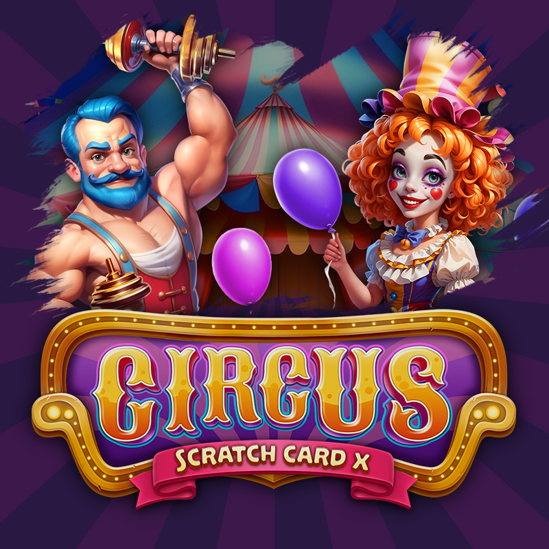Circus Gala Scratch Card X 