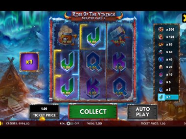 Rise Of The Vikings Scratch Card X