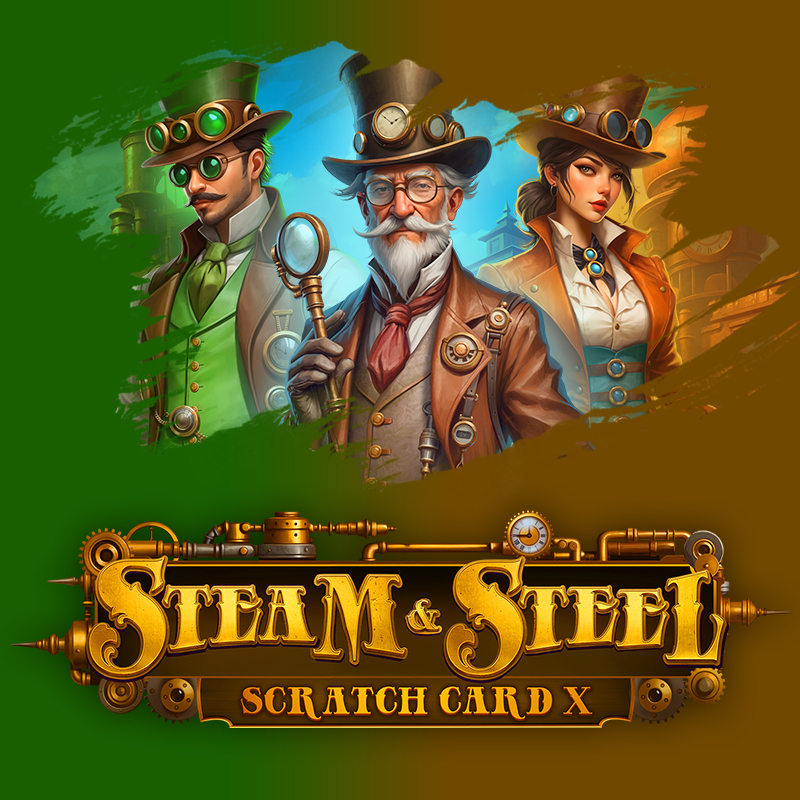 Steam And Steel Scratch Card X