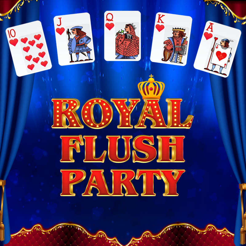 Royal Flush Party Deluxe Video Poker HTML5 Mobile and PC