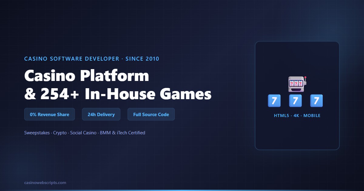 Turnkey Casino Software: Evaluation Guide | CasinoWebScripts